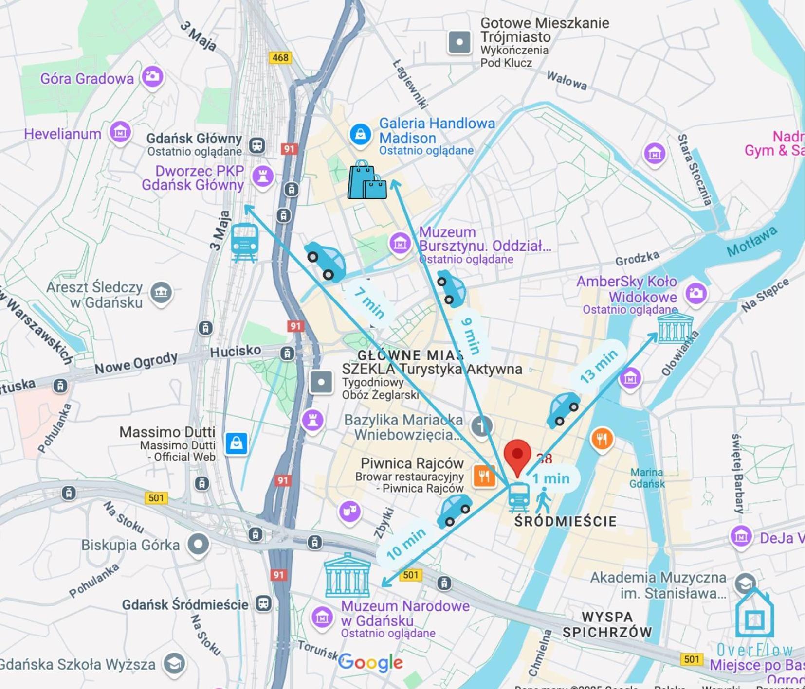 Luna Premium Apartment At Old Town Гданск Екстериор снимка